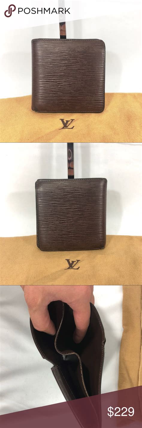 lv epi bifold wallet|louis vuitton epi men's wallet.